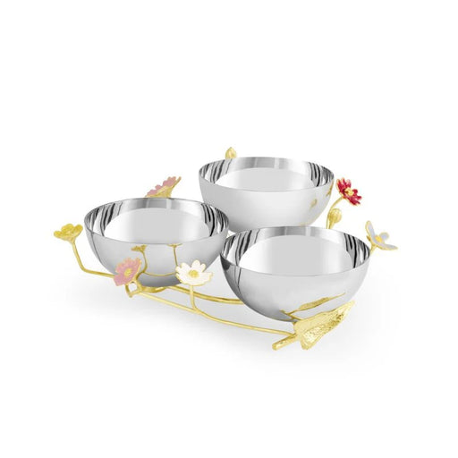 Michael Aram Serveware Michael Aram Wildflower Triple Dish