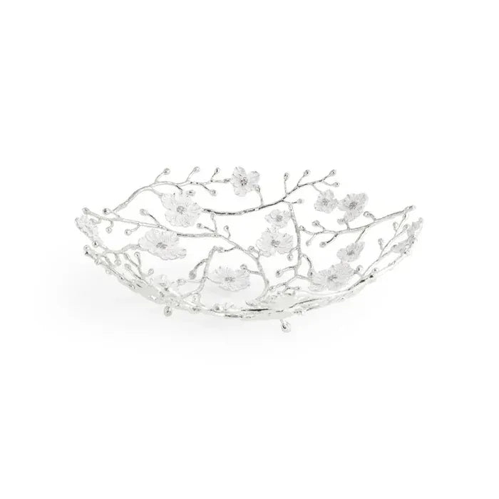 Michael Aram Serveware Silver Orchid Basket