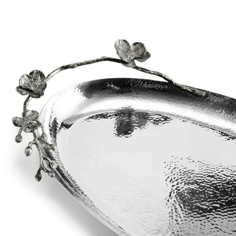 Michael Aram Serving Platter Michael Aram Black Orchid Large Oval Platter