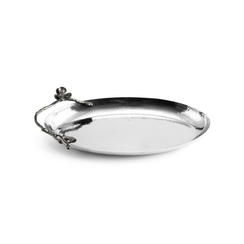 Michael Aram Serving Platter Michael Aram Black Orchid Small Oval Platter