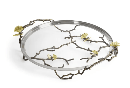 Michael Aram Serving Platter Michael Aram Butterfly Ginkgo Glass Platter