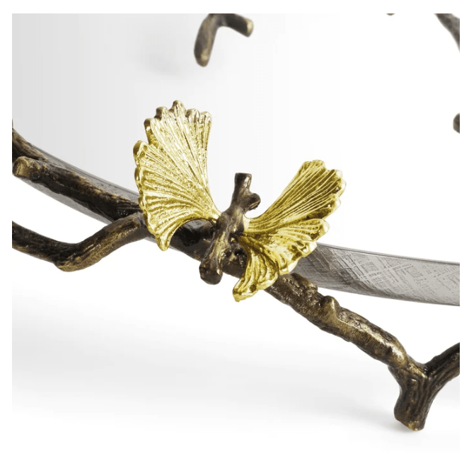 Michael Aram Serving Platter Michael Aram Butterfly Ginkgo Glass Platter