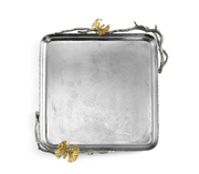 Michael Aram Serving Platter Michael Aram Butterfly Ginkgo Luxe Matzah Plate