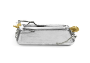 Michael Aram Serving Platter Michael Aram Butterfly Ginkgo Luxe Matzah Plate