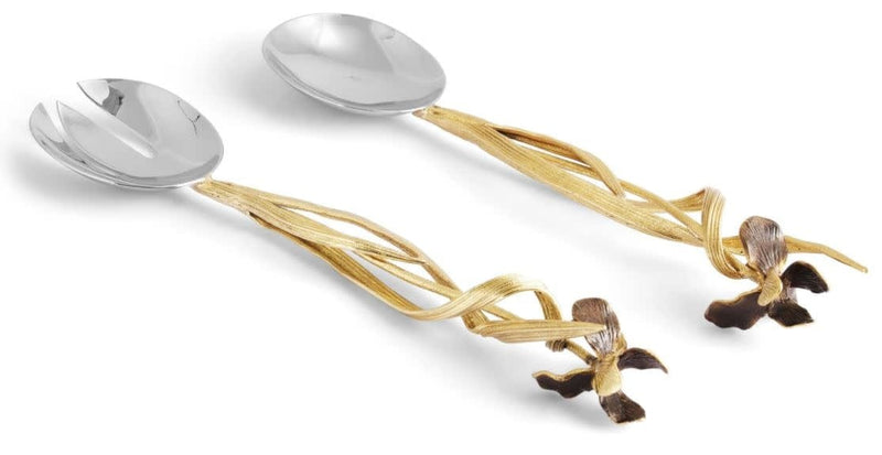 Michael Aram Serving Set Michael Aram Black Iris Serving Set