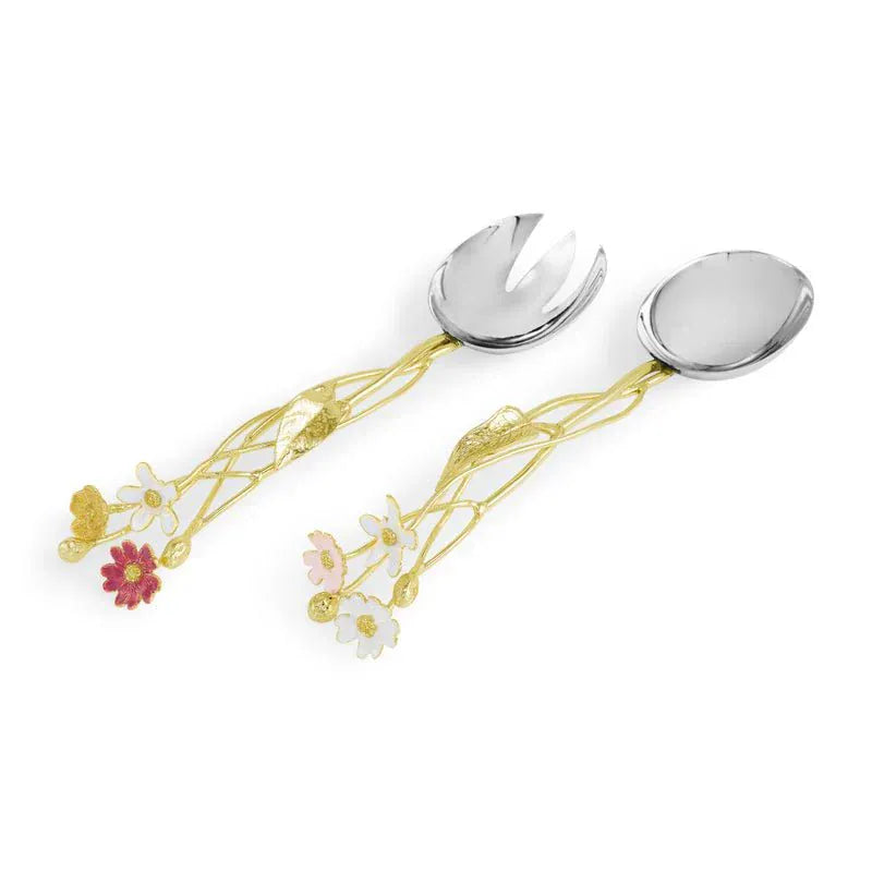 Michael Aram Serving Spoons Wildflower Serving Set