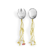Michael Aram Serving Spoons Wildflower Serving Set