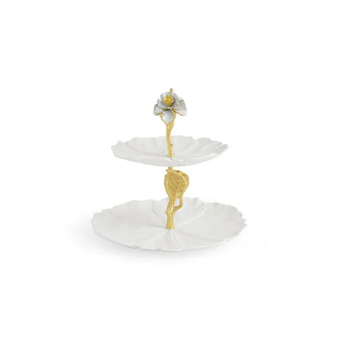 Michael Aram Serving Stands Gardenia Etagere