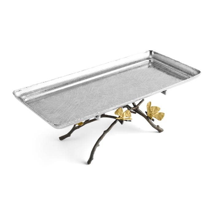 Michael Aram Serving Tray Michael Aram Butterfly Ginkgo Footed Centerpiece