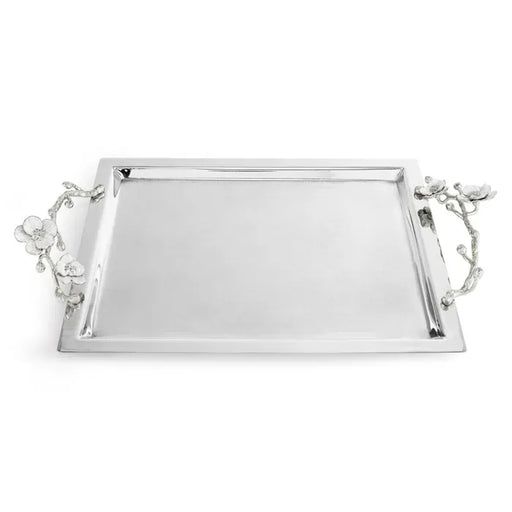 Michael Aram Serving Tray Silver Orchid Large Tray