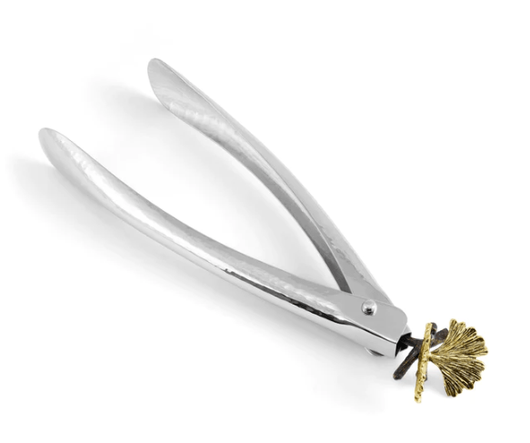 Michael Aram Serving Utensils Michael Aram Butterfly Ginkgo Lock Spring Tongs - Large