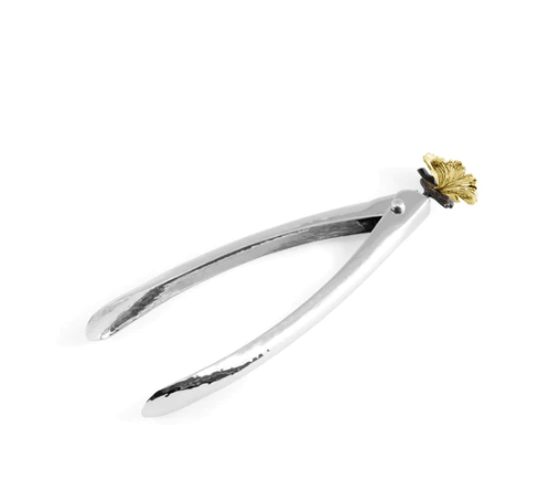 Michael Aram Serving Utensils Michael Aram Butterfly Ginkgo Lock Spring Tongs - Large