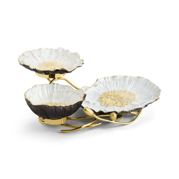 Michael Aram Triple Dish Michael Aram Anemone 3-Tier Dish