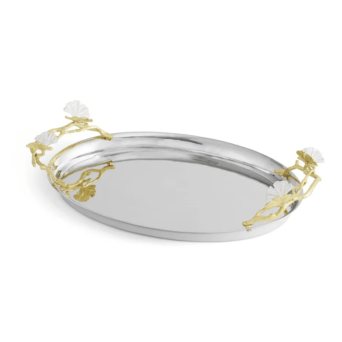 Michael Aram Unclassified Butterfly Ginkgo Gold Tray - Medium