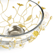 Michael Aram Unclassified Wildflowers Large Glass Bowl