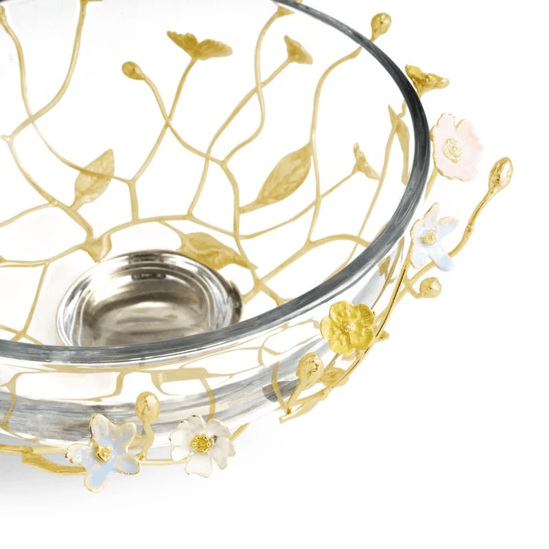 Michael Aram Unclassified Wildflowers Large Glass Bowl