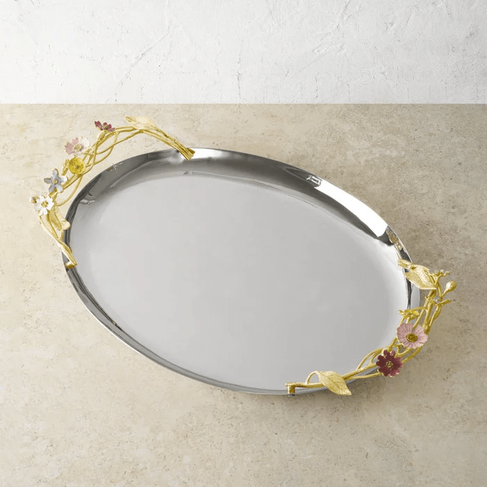 Michael Aram Unclassified Wildflowers Medium Oval Tray
