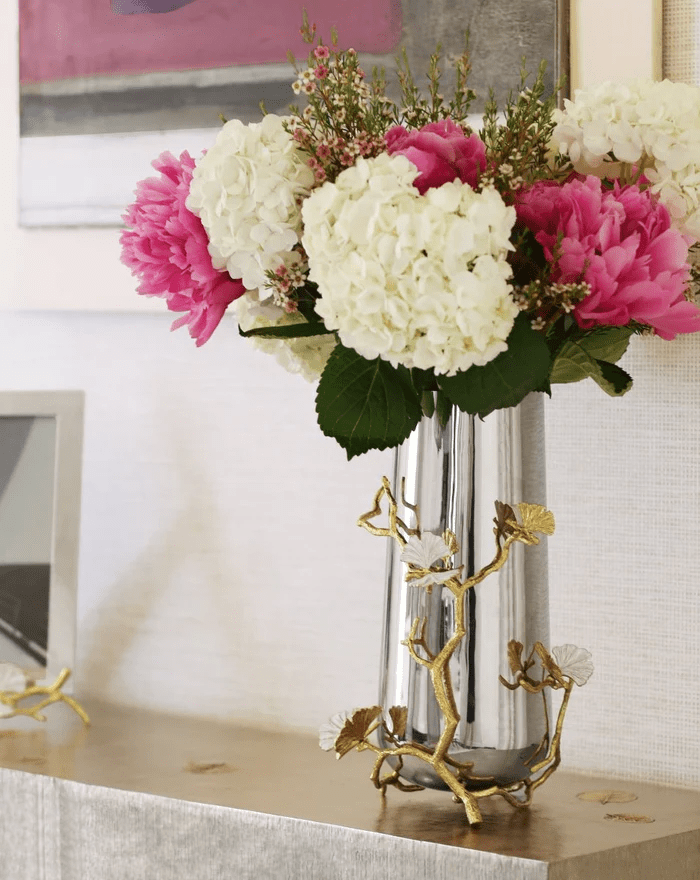 Michael Aram Vase Butterfly Ginkgo Gold Vase - Large