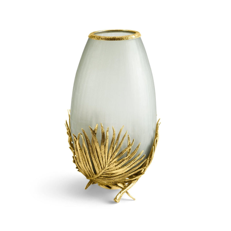 Michael Aram Vases Palm Medium Glass Vase