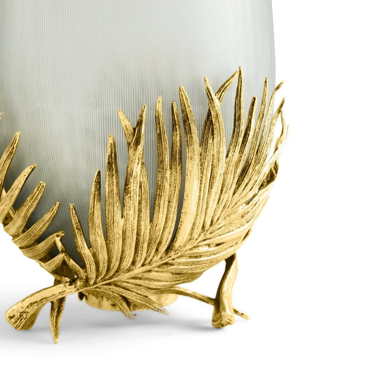 Michael Aram Vases Palm Medium Glass Vase