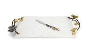 Michael Aram Vintage Bloom Cheese Board w/ Knife