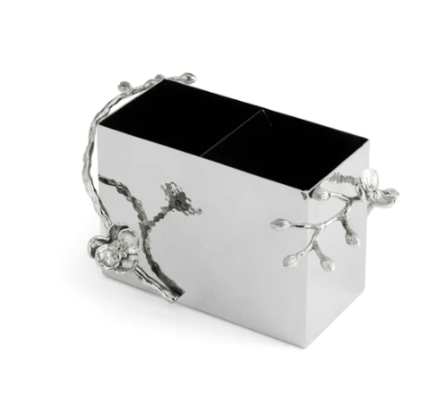 Michael Aram White Orchid Cutlery Caddy