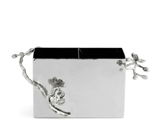 Michael Aram White Orchid Cutlery Caddy
