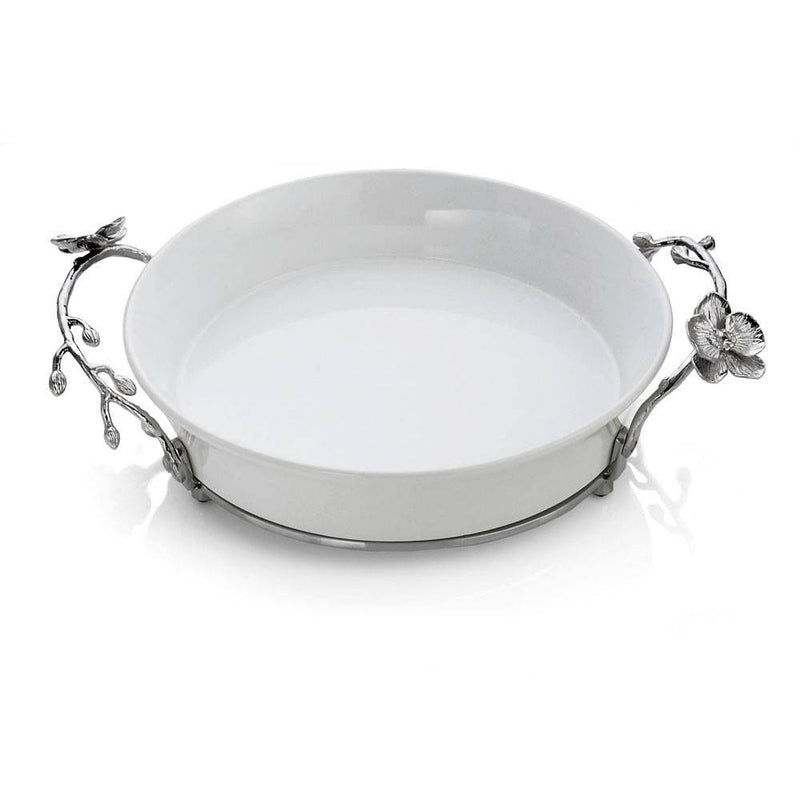 Michael Aram White Orchid Pie Plate