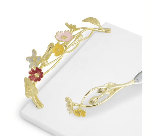 Michael Aram Wildflowers Cheeseboard with Knife