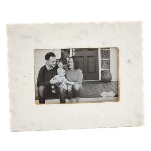 Mud Pie 4x6 Chipped Marble Frame