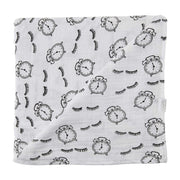Mud Pie Baby ALARM CLOCK SWADDLE AND RATTLE