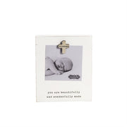 Mud Pie Baby Blessed Baby Magnet Wood Frame