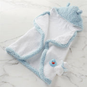 Mud Pie Baby BLUE BABY BATH TIME GIFT SET