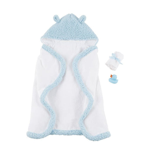 Mud Pie Baby BLUE BABY BATH TIME GIFT SET