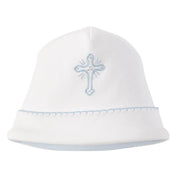 Mud Pie Baby Blue Cross Cap