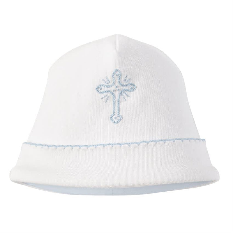 Mud Pie Baby Blue Cross Cap
