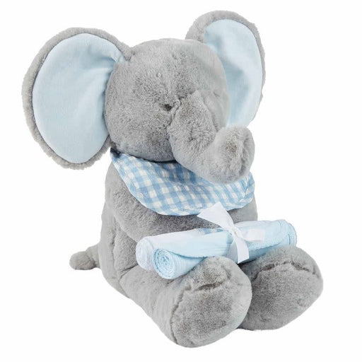 Mud Pie Baby Blue Elephant Gift Set