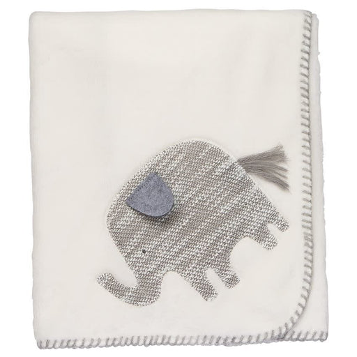 Mud Pie Baby Elephant Fleece Blanket