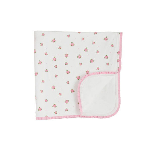 Mud Pie Baby Gingham Bow Arrival Blanket