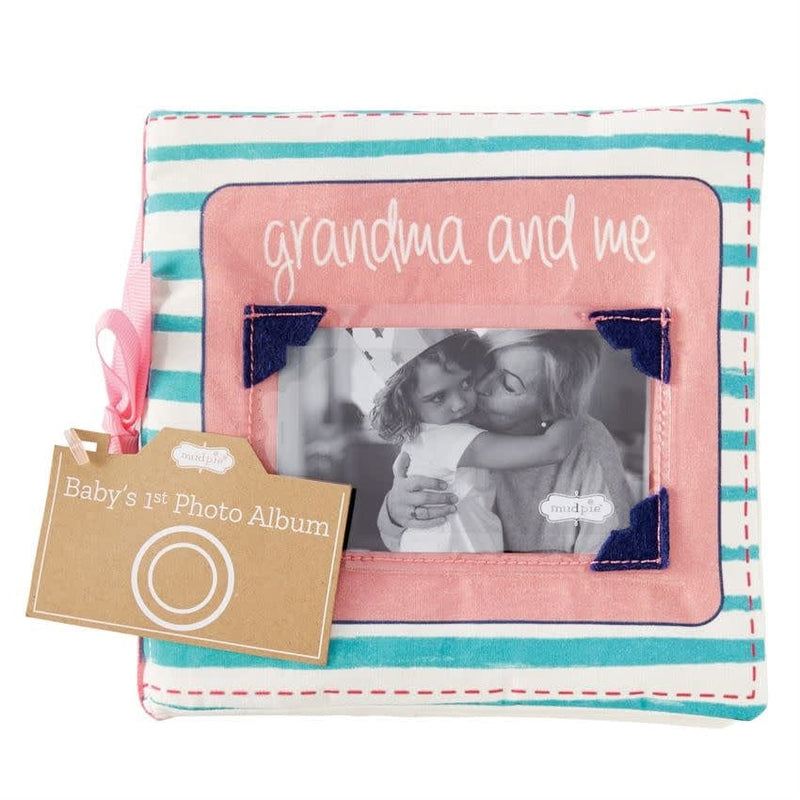 Mud Pie Baby Grandma & Me Fabric Book