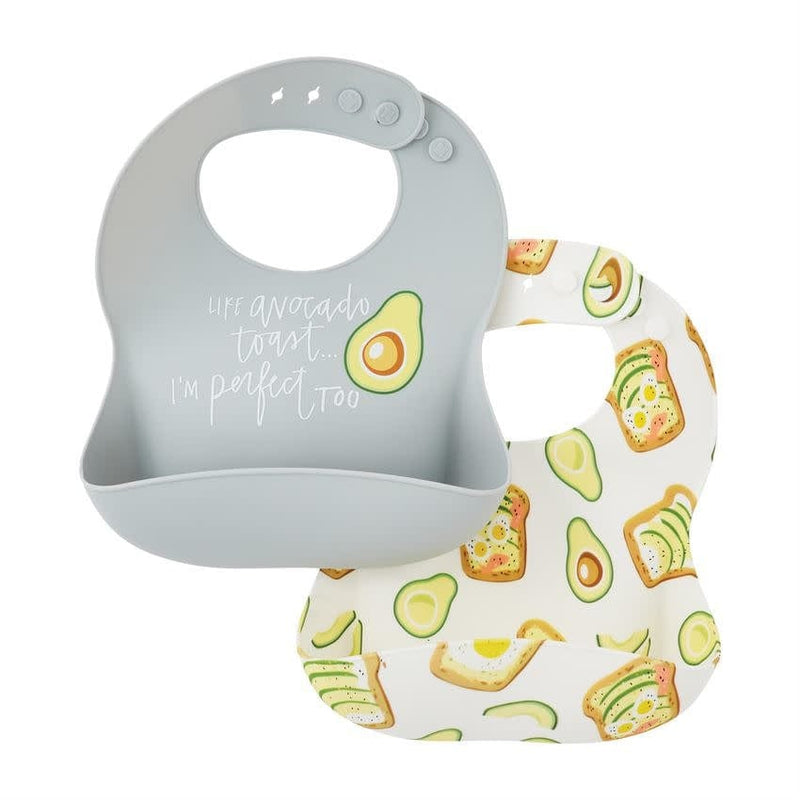 Mud Pie Baby LIKE AVOCADO TOAST BIBS