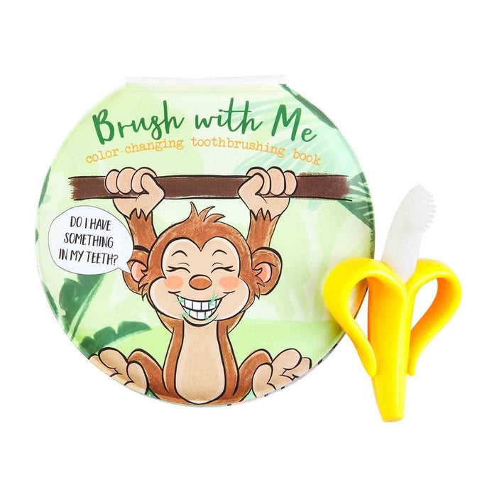 Mud Pie Baby MONKEY TOOTHBRUSH BOOK