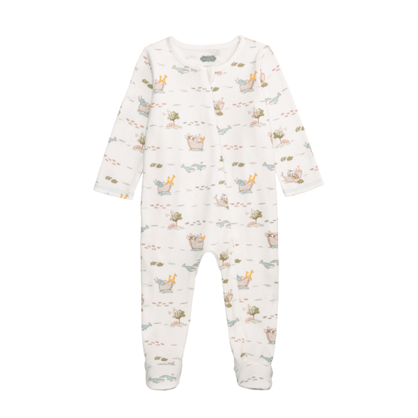 Mud Pie Baby Mud Pie Noahs Ark Zip Sleeper