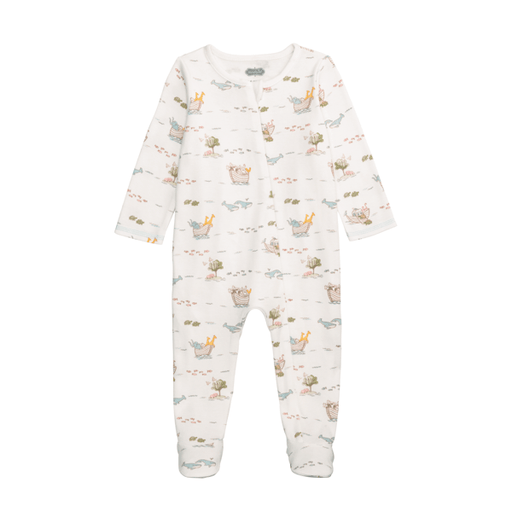 Mud Pie Baby Mud Pie Noahs Ark Zip Sleeper