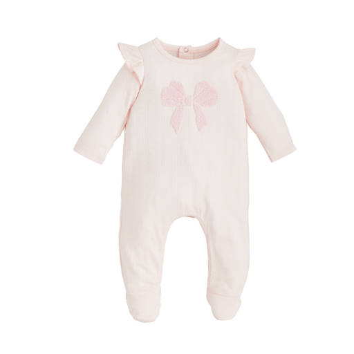 Mud Pie Baby Mud Pie Ruffle Bow Baby Sleeper