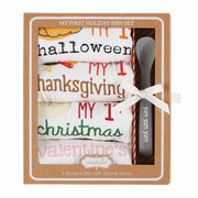 Mud Pie Baby MY 1ST HOLIDAY BIBS SET