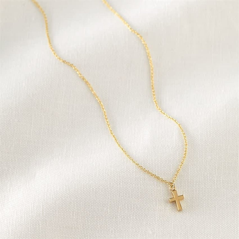 Mud Pie Baby My First Cross Necklace