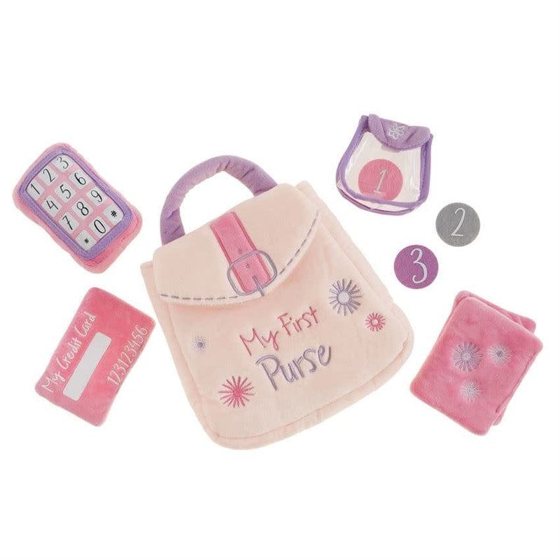 Mud Pie Baby My First Purse Plush Set