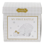 Mud Pie Baby My First Rattle