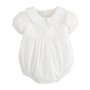 Mud Pie Baby Pink Cross Poplin Bubble